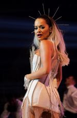 RITA ORA Performs at Capitals Jingle Bell Ball 2019 in London 12/08/2019