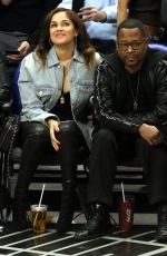 ROBERTA MORADFAR at LA Clippers vs Utah Jazz Game at Staples Center in Los Angeles 12/28/2019