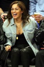 ROBERTA MORADFAR at LA Clippers vs Utah Jazz Game at Staples Center in Los Angeles 12/28/2019
