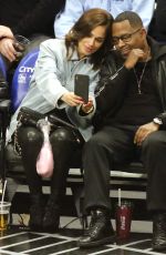 ROBERTA MORADFAR at LA Clippers vs Utah Jazz Game at Staples Center in Los Angeles 12/28/2019