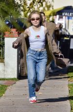 SABRINA CARPENTER and Griffin Gluck Out for Lunch at Sweet Butter in Studio City 12/19/2019