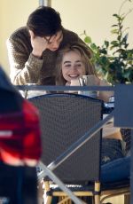 SABRINA CARPENTER and Griffin Gluck Out for Lunch at Sweet Butter in Studio City 12/19/2019