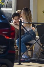 SABRINA CARPENTER and Griffin Gluck Out for Lunch at Sweet Butter in Studio City 12/19/2019