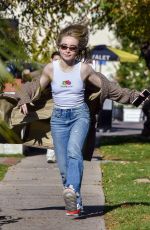 SABRINA CARPENTER and Griffin Gluck Out for Lunch at Sweet Butter in Studio City 12/19/2019