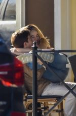 SABRINA CARPENTER and Griffin Gluck Out for Lunch at Sweet Butter in Studio City 12/19/2019