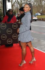 SAMIRA MIGHTY at Tric Christmas Charity Lunch in London 12/10/2019