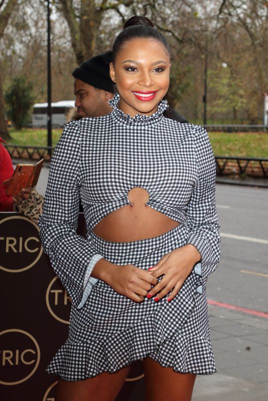 SAMIRA MIGHTY at Tric Christmas Charity Lunch in London 12/10/2019