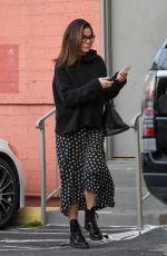 SANDRA BULLOCK Leaves a Business Meeting in Beverly Hills 12/16/2019