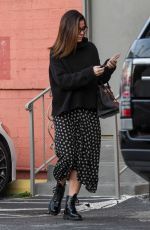 SANDRA BULLOCK Leaves a Business Meeting in Beverly Hills 12/16/2019