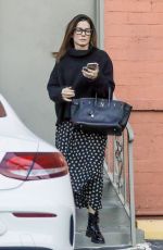 SANDRA BULLOCK Leaves a Business Meeting in Beverly Hills 12/16/2019