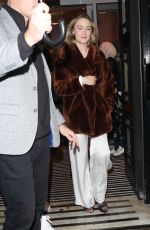 SAOIRSE RONAN Arrives at Zoe Ball Breakfast Show in London 12/17/2019