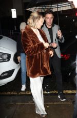 SAOIRSE RONAN Arrives at Zoe Ball Breakfast Show in London 12/17/2019