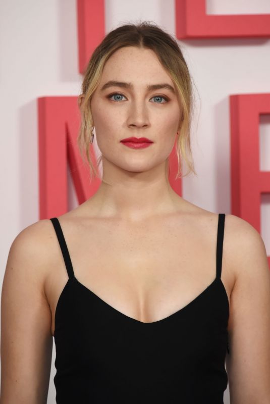 SAOIRSE RONAN at Little Women Evening Photocall in London 12/16/2019