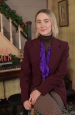 SAOIRSE RONAN at Little Women Photocall in Concord 12/04/2019