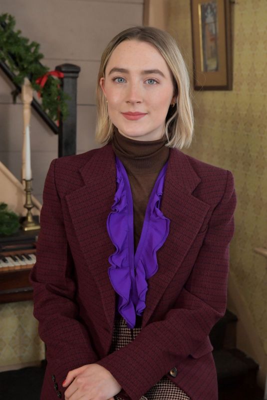 SAOIRSE RONAN at Little Women Photocall in Concord 12/04/2019