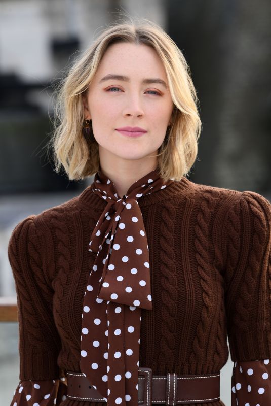 SAOIRSE RONAN at Little Women Photocall in London 12/16/2019