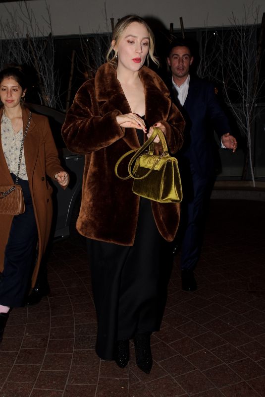 SAOIRSE RONAN at Soho Hotel in London 12/16/2019