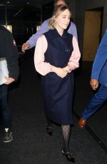 SAOIRSE RONAN Leaves Today Show in New York 12/10/2019