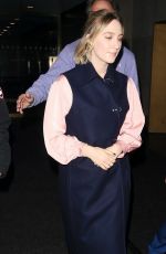 SAOIRSE RONAN Leaves Today Show in New York 12/10/2019