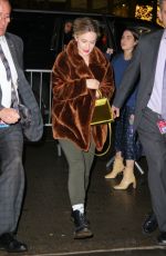 SAOIRSE RONNAN Arrives at NBC Studios in New York 12/10/2019