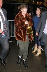 SAOIRSE RONNAN Arrives at NBC Studios in New York 12/10/2019