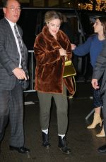 SAOIRSE RONNAN Arrives at NBC Studios in New York 12/10/2019