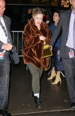 SAOIRSE RONNAN Arrives at NBC Studios in New York 12/10/2019