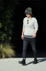 SARA GILBERT Out and About in Los Angeles 12/28/2019