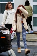 SARAH HYLAND Heading to a Gym in Studio City 12/07/2019