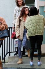SARAH HYLAND Heading to a Gym in Studio City 12/07/2019