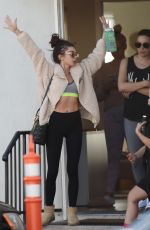 SARAH HYLAND Leaves Pilates Class in Los Angeles 12/16/2019