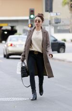 SARAH HYLAND Out and About in Studio City 12/21/2019