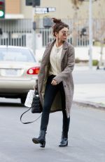 SARAH HYLAND Out and About in Studio City 12/21/2019
