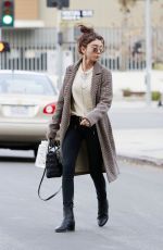 SARAH HYLAND Out and About in Studio City 12/21/2019