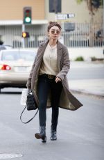 SARAH HYLAND Out and About in Studio City 12/21/2019