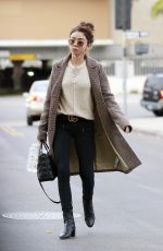 SARAH HYLAND Out and About in Studio City 12/21/2019