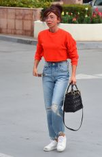 SARAH HYLAND Out and About in Studio City 12/22/2019