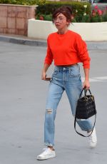 SARAH HYLAND Out and About in Studio City 12/22/2019
