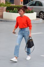 SARAH HYLAND Out and About in Studio City 12/22/2019