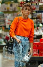 SARAH HYLAND Out Christmas Shopping in Studio City 12/22/2019