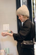 SARAH PAULSON Out on Melrose Place in West Hollywood 12/20/2019