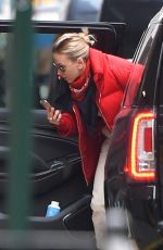 SCARLETT JOHANSSON Arrives at Saturday Night Live Rehearsals in New York 12/13/2019