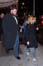 SCARLETT JOHANSSON Leave SNL After-party 12/15/2019