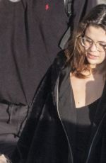 SELENA GOMEZ at Heathrow Airport in London 12/02/2019