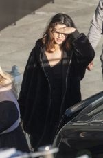SELENA GOMEZ at Heathrow Airport in London 12/02/2019