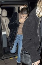 SELENA GOMEZ at Patara Thai Restaurant in London 12/03/2019