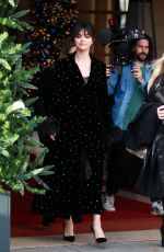 SELENA GOMEZ Leaves Ritz Hotel in Paris 12/13/2019