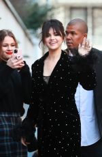 SELENA GOMEZ Leaves Ritz Hotel in Paris 12/13/2019