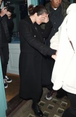 SELENA GOMEZ Leaves Y Ming Chinese Restaurant in London 12/10/2019