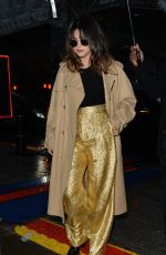 SELENA GOMEZ Out and About in London 12/11/2019
